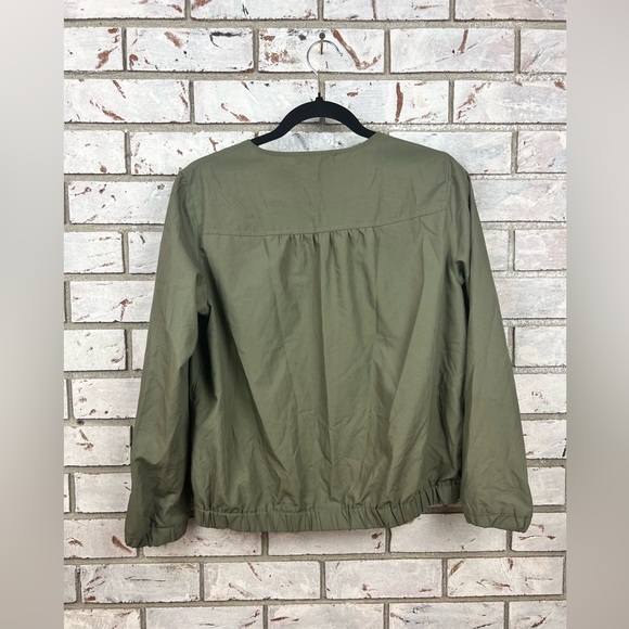 Green Bomber Zip-up - Picture 7 of 7